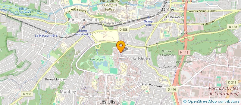 localisation de l'entreprise MONSIEUR ERIK GUSTAFSSON à BURES-SUR-YVETTE