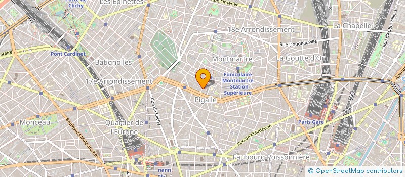 localisation de l'entreprise MONSIEUR ERIK HAENEL  PARIS