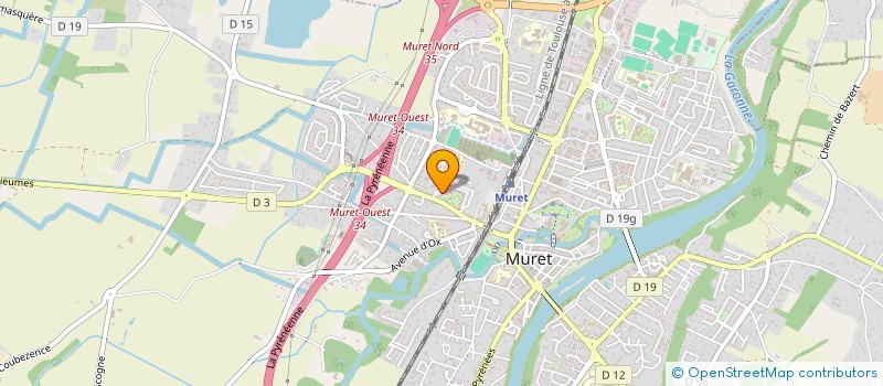 localisation de l'entreprise MONSIEUR ERIK HEVORHIAN  MURET