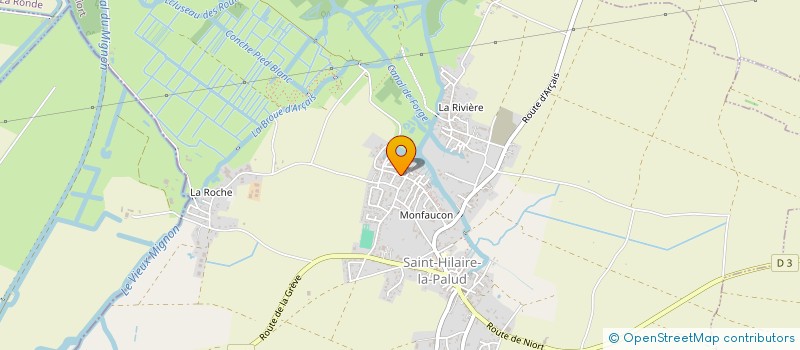localisation de l'entreprise MONSIEUR ERIK LESUEUR à SAINT-HILAIRE-LA-PALUD