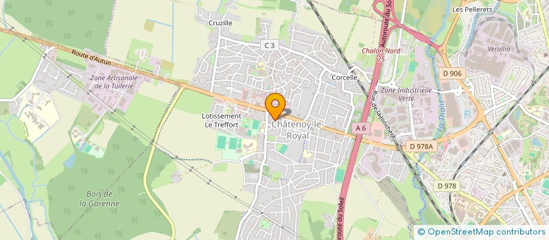 localisation de l'entreprise MONSIEUR ERIK MACHURET à CHATENOY-LE-ROYAL