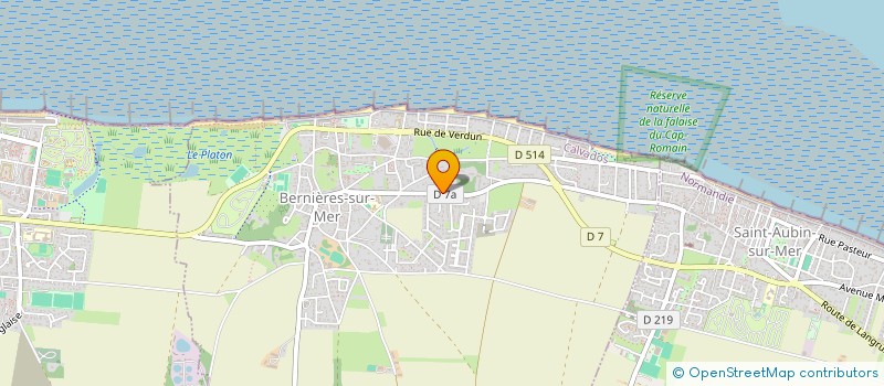 localisation de l'entreprise MONSIEUR ERIK MARCAIS à BERNIERES-SUR-MER