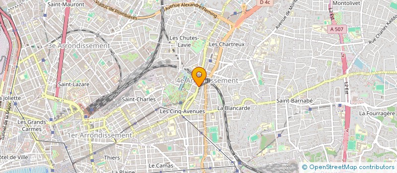 localisation de l'entreprise MONSIEUR ERIK MARIE à MARSEILLE