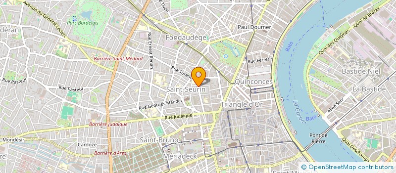 localisation de l'entreprise MONSIEUR ERIK PAILHE-BELAIR  BORDEAUX