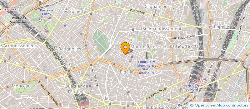 localisation de l'entreprise MONSIEUR ERIK PALMA FLORES  PARIS