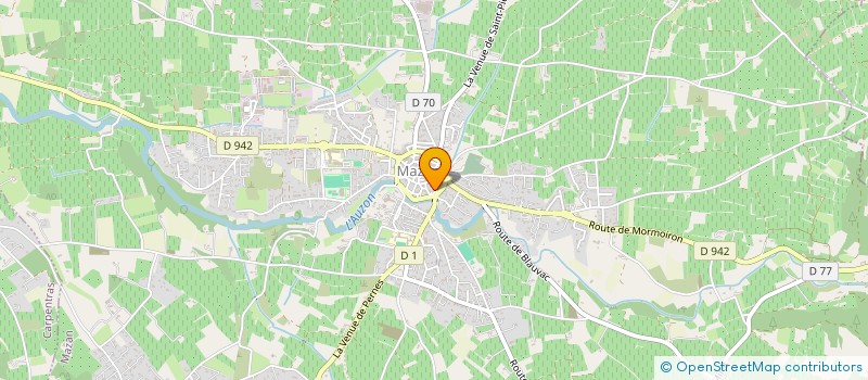 localisation de l'entreprise MONSIEUR ERIK RUELLAN à MAZAN