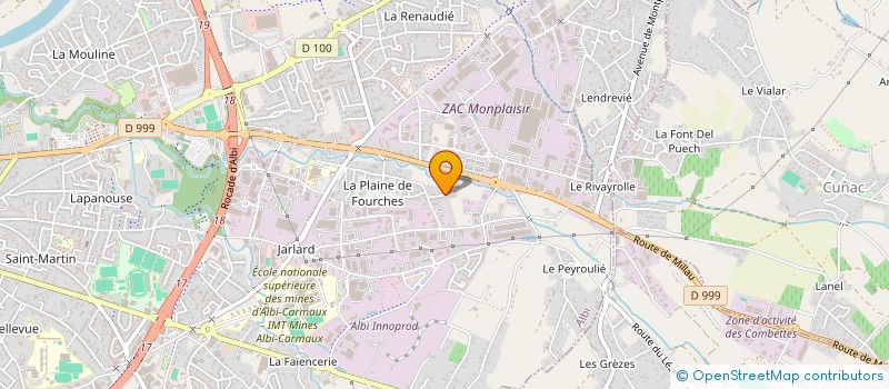 localisation de l'entreprise MONSIEUR ERIK SARKISSIAN à ALBI