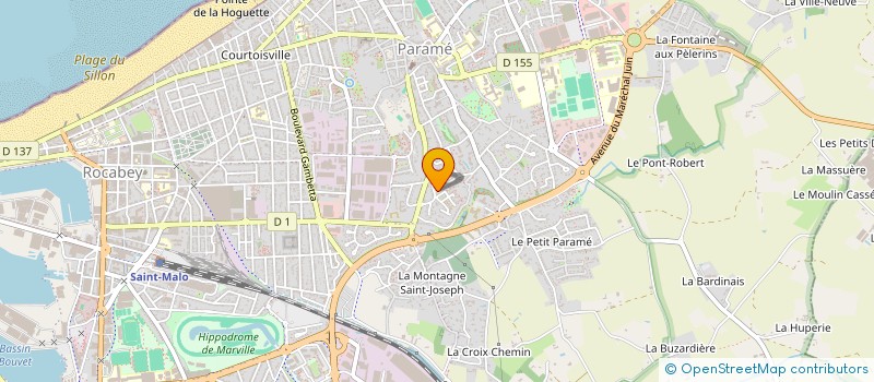 localisation de l'entreprise MONSIEUR ERIK SCHAUENSTEIN  SAINT-MALO