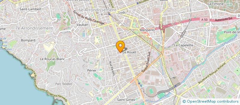 localisation de l'entreprise MONSIEUR ERIK SEILLON à MARSEILLE