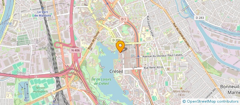 localisation de l'entreprise MONSIEUR ERIK SILVA BORGES  CRETEIL