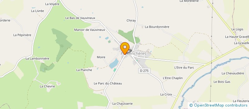 localisation de l'entreprise MONSIEUR ERIK SLOT à PERVENCHERES