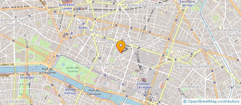 localisation de l'entreprise MONSIEUR ERIK THEVENOT  PARIS