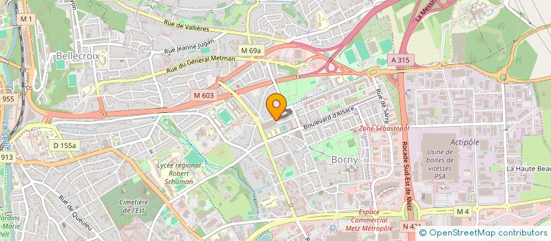 localisation de l'entreprise MONSIEUR ERIK THIERRY MARSZALEK  MOULINS-LES-METZ