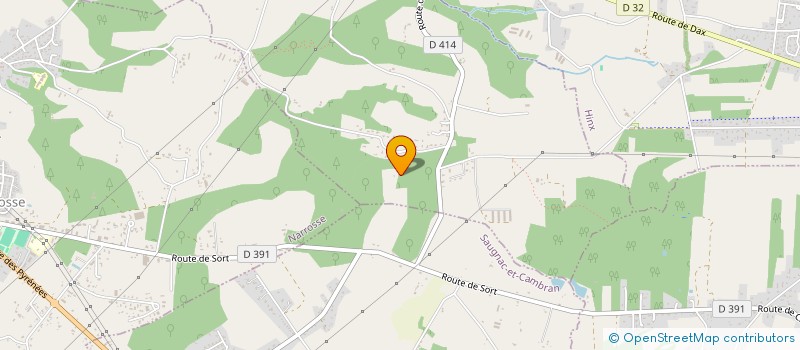 localisation de l'entreprise MONSIEUR ERIK VALERAS  CANDRESSE