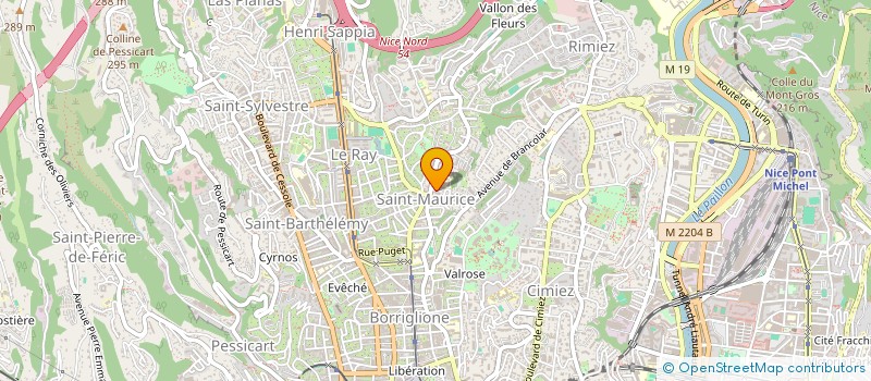 localisation de l'entreprise MONSIEUR ERIK VIDAL  NICE