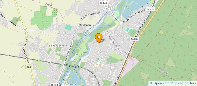localisation de l'entreprise MONSIEUR ERIKA DALLEAU à CHALETTE-SUR-LOING