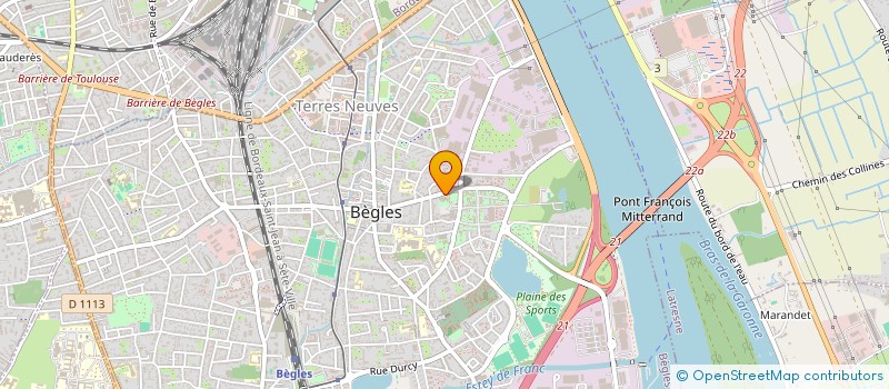 localisation de l'entreprise MONSIEUR ERION MULLALLI  BEGLES