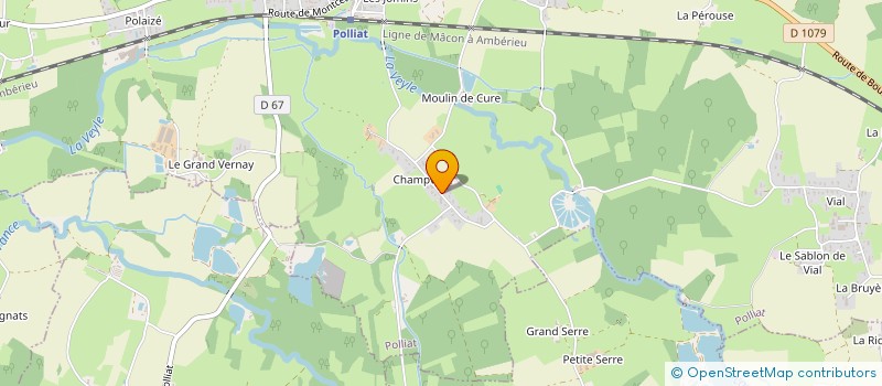 localisation de l'entreprise MONSIEUR ERION THACI  POLLIAT