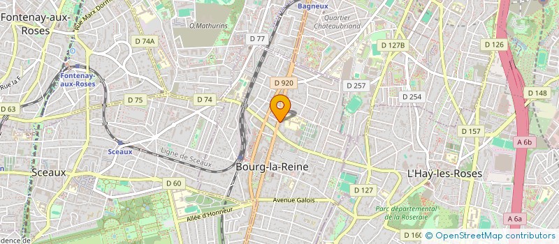 localisation de l'entreprise MONSIEUR ERIS SOLOMON à BOURG-LA-REINE