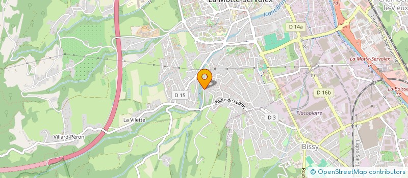 localisation de l'entreprise MONSIEUR ERISTJANO MURAT à LA MOTTE-SERVOLEX