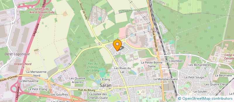 localisation de l'entreprise MONSIEUR ERJON HALILI  SARAN