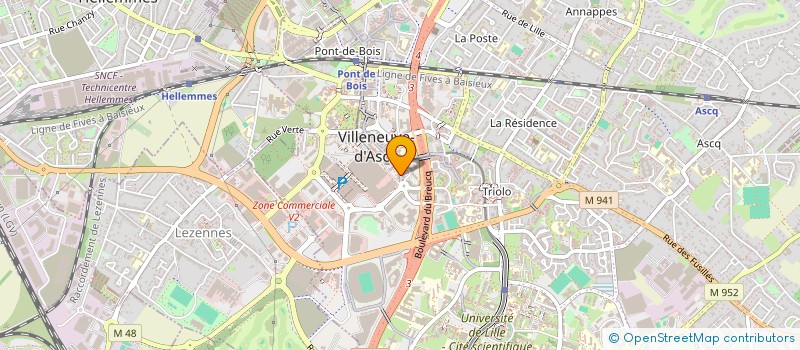 localisation de l'entreprise MONSIEUR ERKA SISLI  VILLENEUVE-D'ASCQ