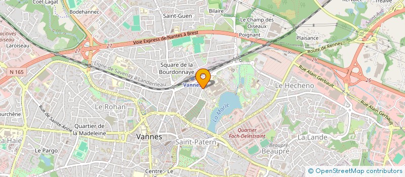 localisation de l'entreprise MONSIEUR ERKAN AKBAS à VANNES