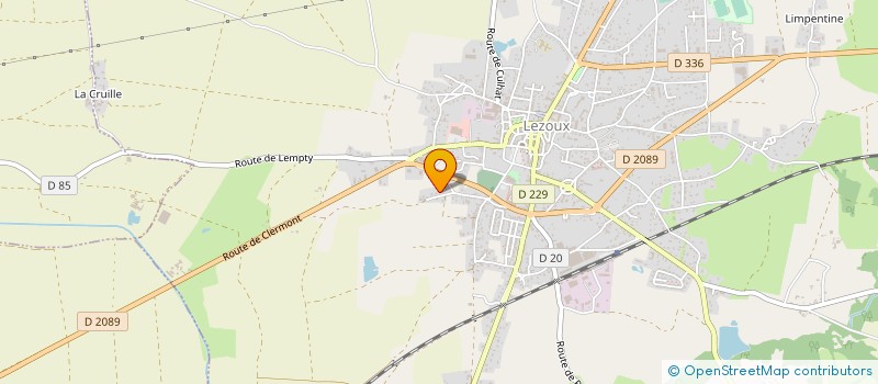 localisation de l'entreprise MONSIEUR ERKAN ATIK  LEZOUX