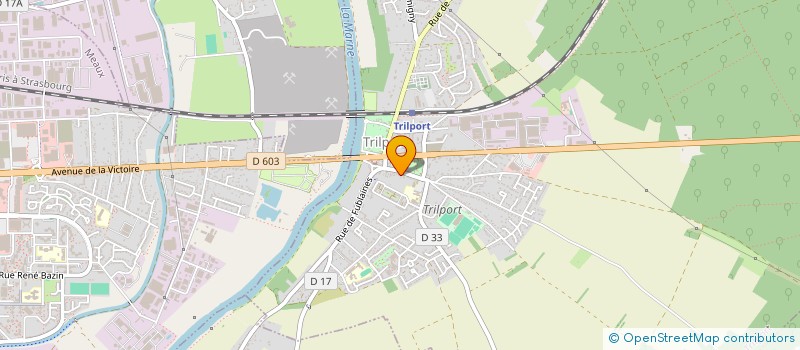 localisation de l'entreprise MONSIEUR ERKAN DURSUN  TRILPORT