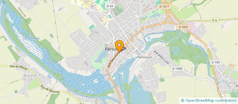 localisation de l'entreprise MONSIEUR ERKAN ERDOGAN à PERONNE