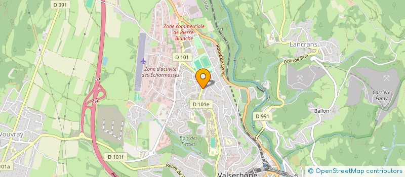 localisation de l'entreprise MONSIEUR ERKAN HOKELEKLI à VALSERHONE