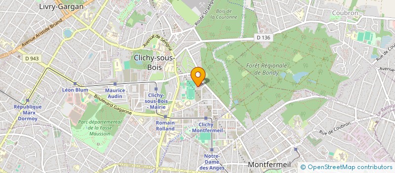 localisation de l'entreprise MONSIEUR ERKAN KAYHAN à CLICHY-SOUS-BOIS