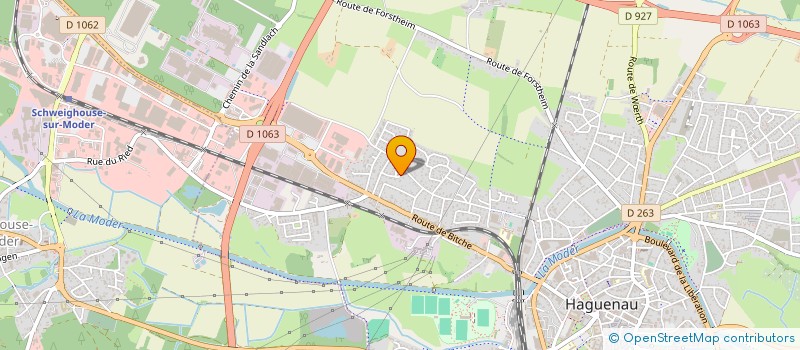 localisation de l'entreprise MONSIEUR ERKAN KAYIM  HAGUENAU