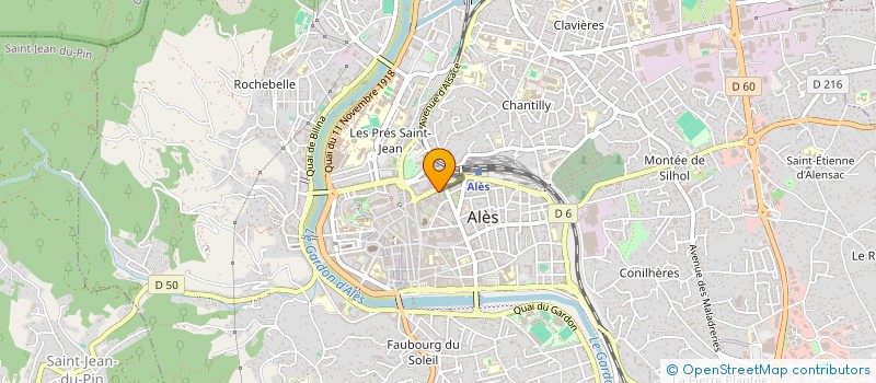 localisation de l'entreprise MONSIEUR ERKAN MUTLU à ALES
