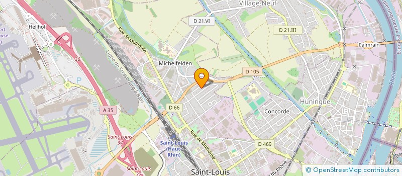 localisation de l'entreprise MONSIEUR ERKAN OGUN à SAINT-LOUIS