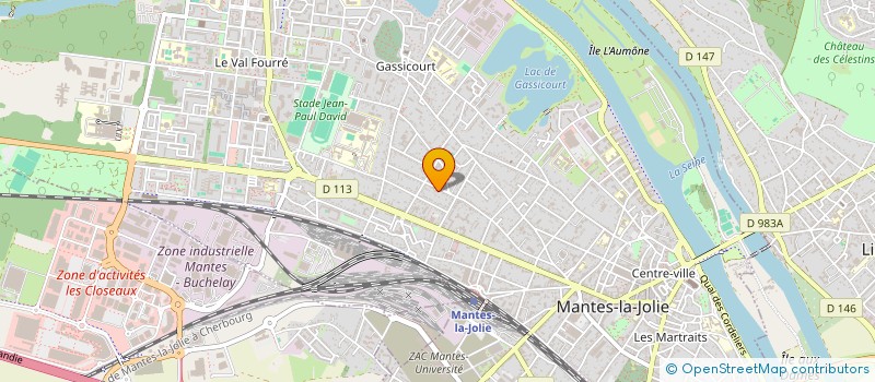 localisation de l'entreprise MONSIEUR ERKAN SARIKAYA  MANTES-LA-JOLIE