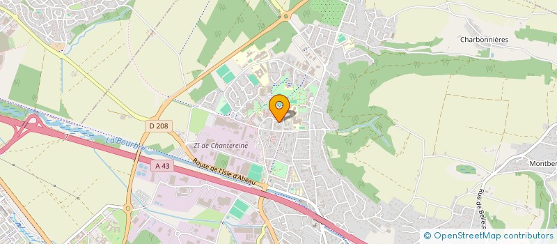 localisation de l'entreprise MONSIEUR ERKAN UNAL  BOURGOIN-JALLIEU