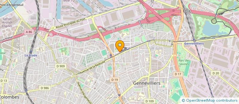 localisation de l'entreprise MONSIEUR ERKIN CELEBI à GENNEVILLIERS