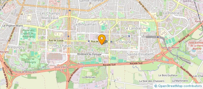 localisation de l'entreprise MONSIEUR ERKIN CETINKAYA  RENNES