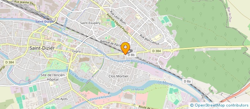 localisation de l'entreprise MONSIEUR ERKOC SIMSEK à SAINT-DIZIER