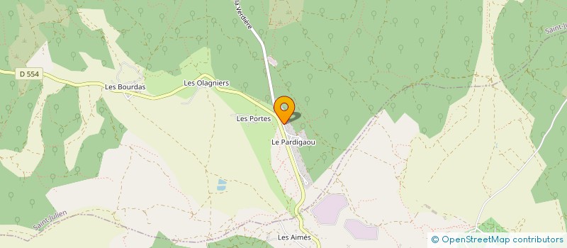 localisation de l'entreprise MONSIEUR ERLEND BORGUND  SAINT-JULIEN