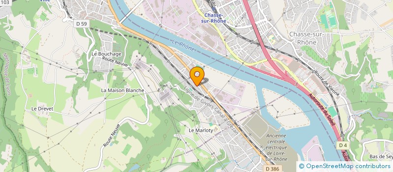 localisation de l'entreprise MONSIEUR ERMAN KABAL à GIVORS