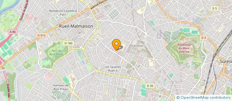 localisation de l'entreprise MONSIEUR ERMANDO DI PIETRANTONIO à RUEIL-MALMAISON