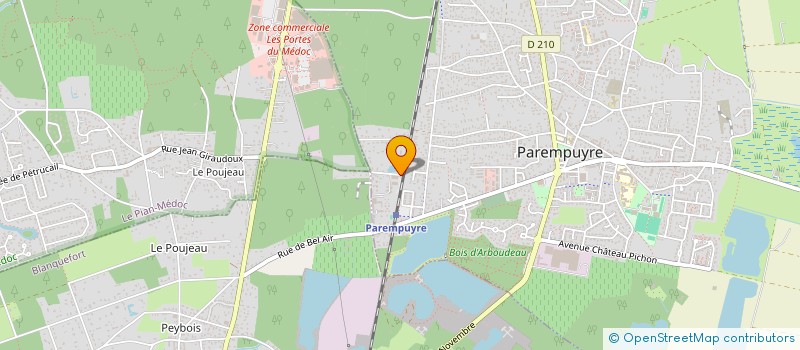 localisation de l'entreprise MONSIEUR ERMANN WILST  PAREMPUYRE