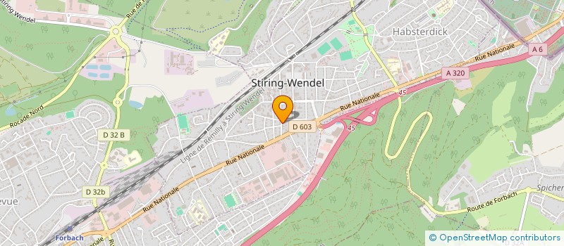 localisation de l'entreprise MONSIEUR ERMANNO DANNA  STIRING-WENDEL