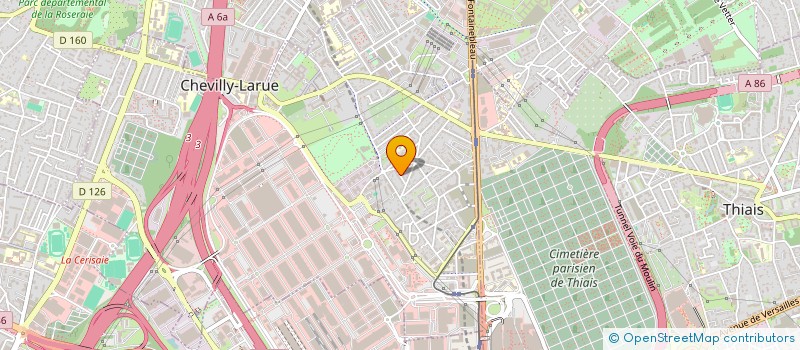 localisation de l'entreprise MONSIEUR ERMANNO PEZZETTA  CHEVILLY-LARUE