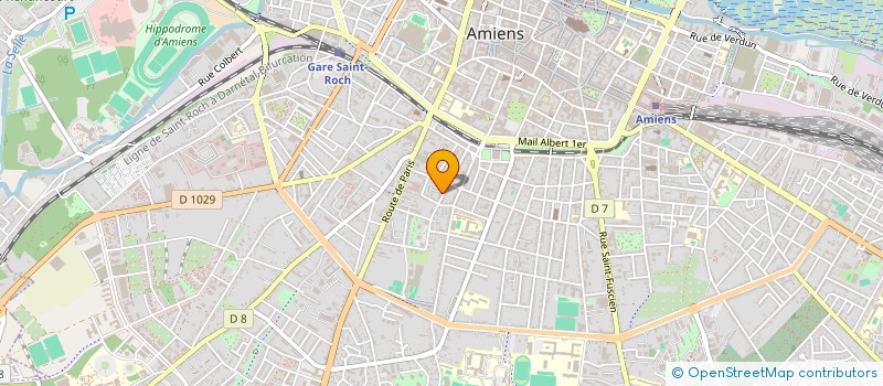 localisation de l'entreprise MONSIEUR ERMELINDO BORGES MARTINS à AMIENS