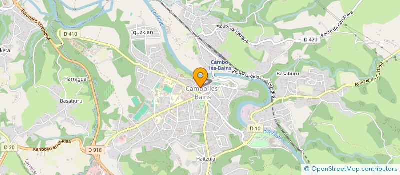 localisation de l'entreprise MONSIEUR ERMENCE BOHLER  ESPELETTE