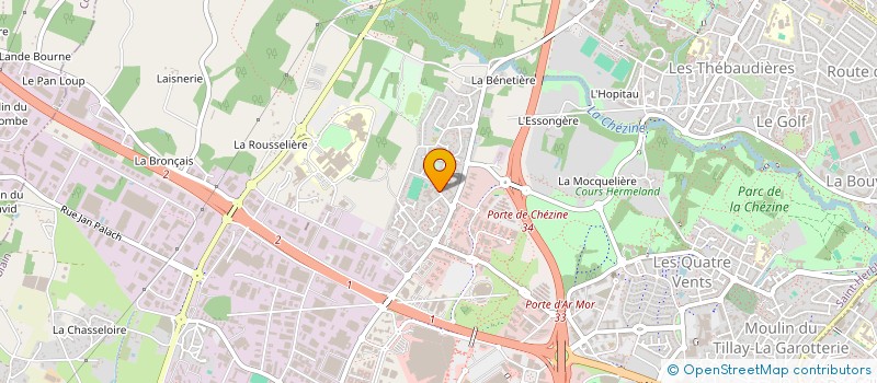 localisation de l'entreprise MONSIEUR ERNEST BAHYRIAN  SAINT-HERBLAIN