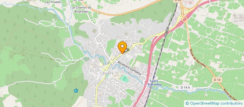 localisation de l'entreprise MONSIEUR ERNEST BOYER à CUERS